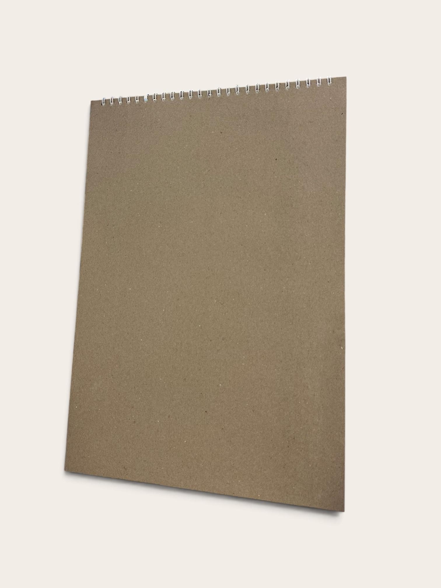 Block Boceto Bitacora Bond 1/4 Crudo 115gr 35X50 50Hojas